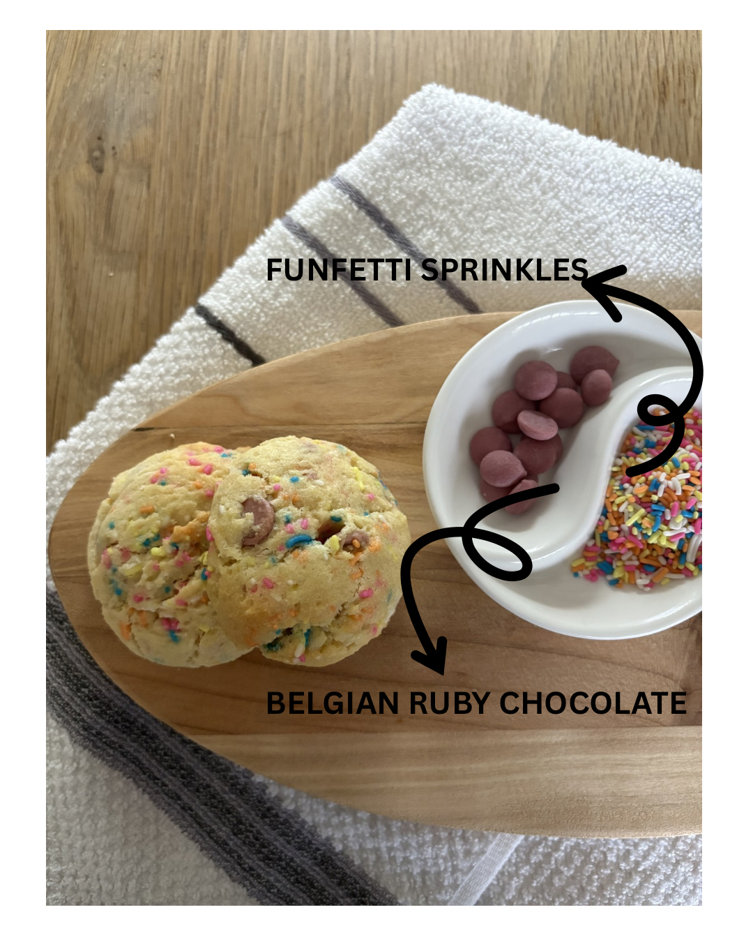 The Funfetti Crumble (10 Cookies)