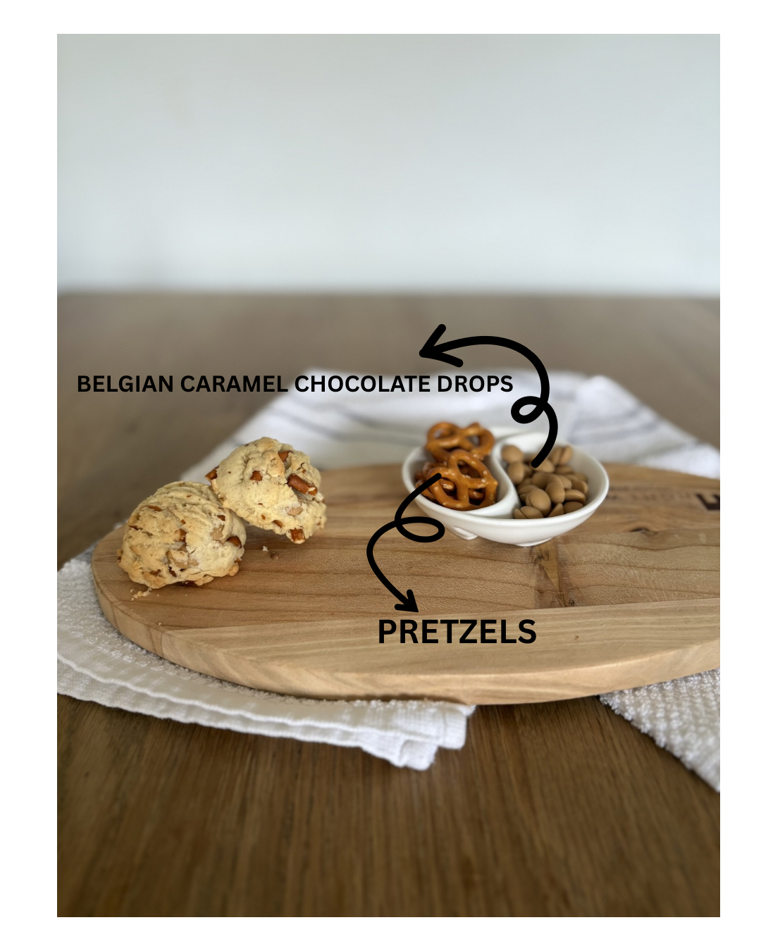The Caramel Pretzel Crumble (10 Cookies)